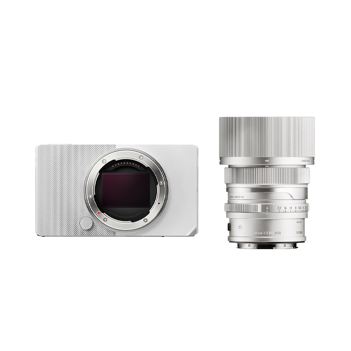 Sigma BF ボディ [シルバー] + 50mm F2 DG シルバー [ライカL用]
