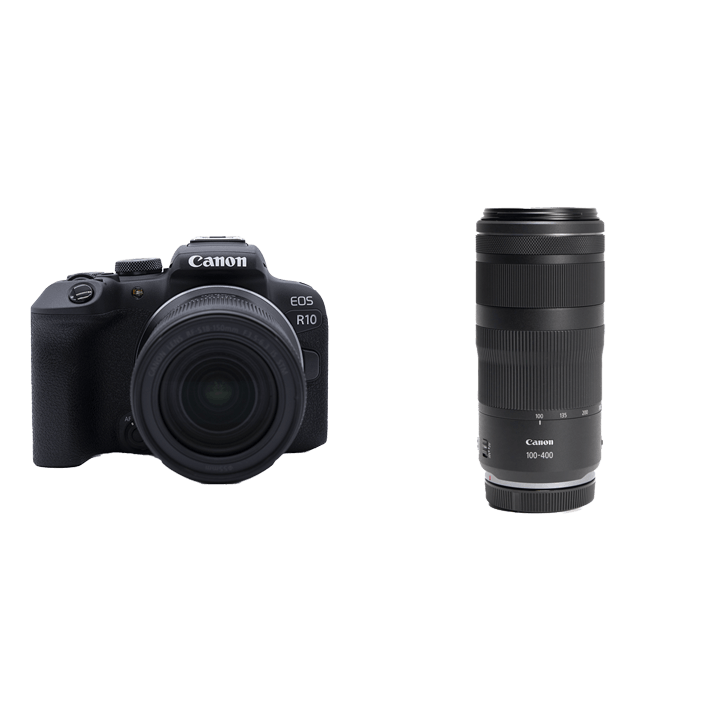 レンタル - Canon EOS R10 & 超望遠までカバーするダブルズームセット