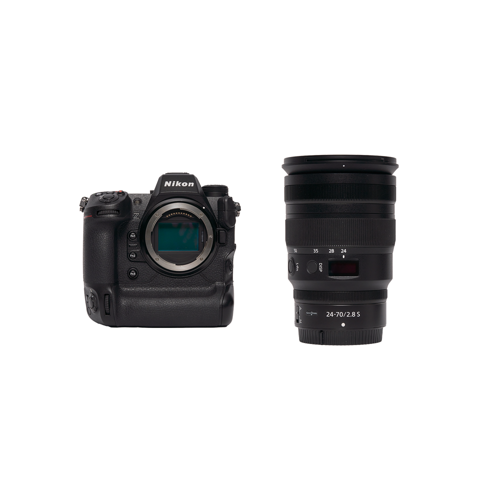Nikonプロ仕様最上位機 & 純正大口径標準ズームレンズセット Z 9 ボディ + NIKKOR Z 24-70mm F2.8 S