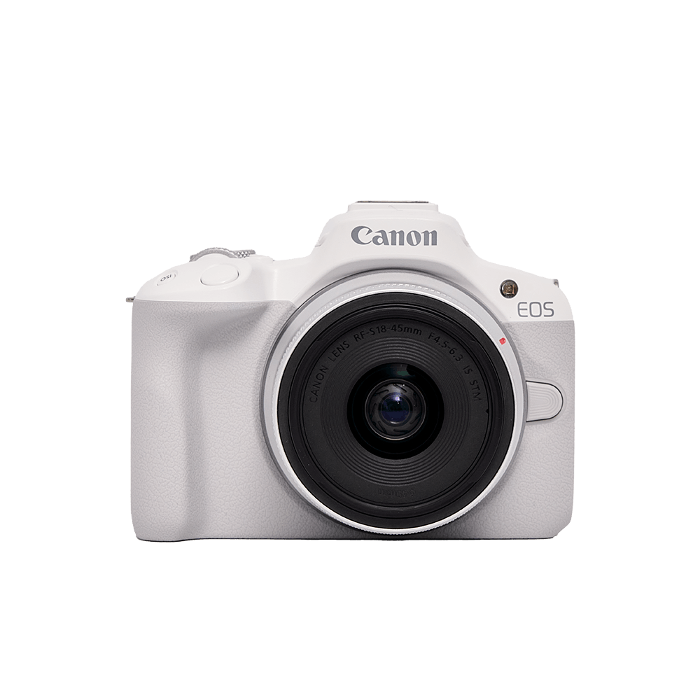 レンタル - Canon(キヤノン)EOS R50 RF-S18-45 IS STM レンズキット