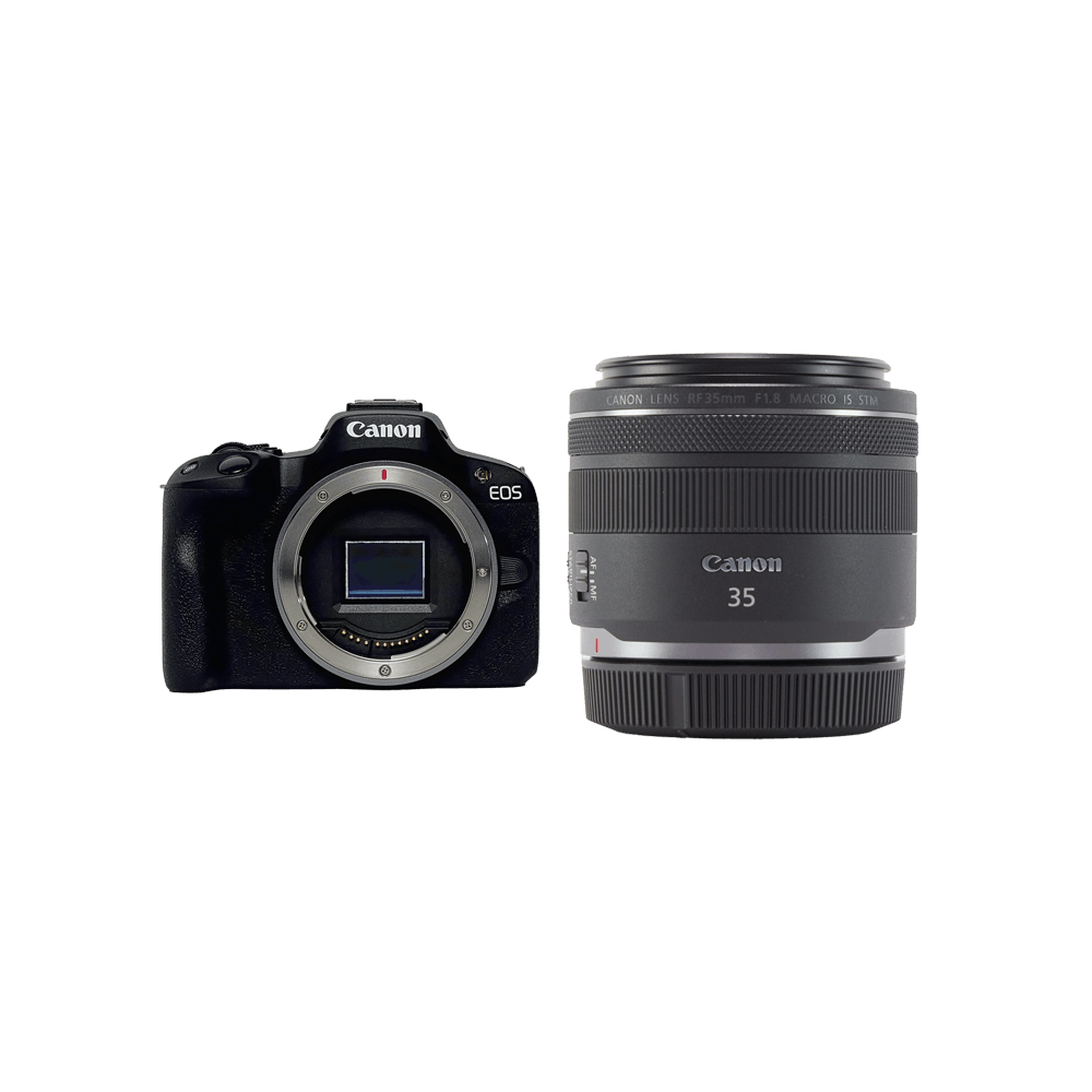 レンタル - Canon ボケる単焦点デビューセット EOS R50 ボディ