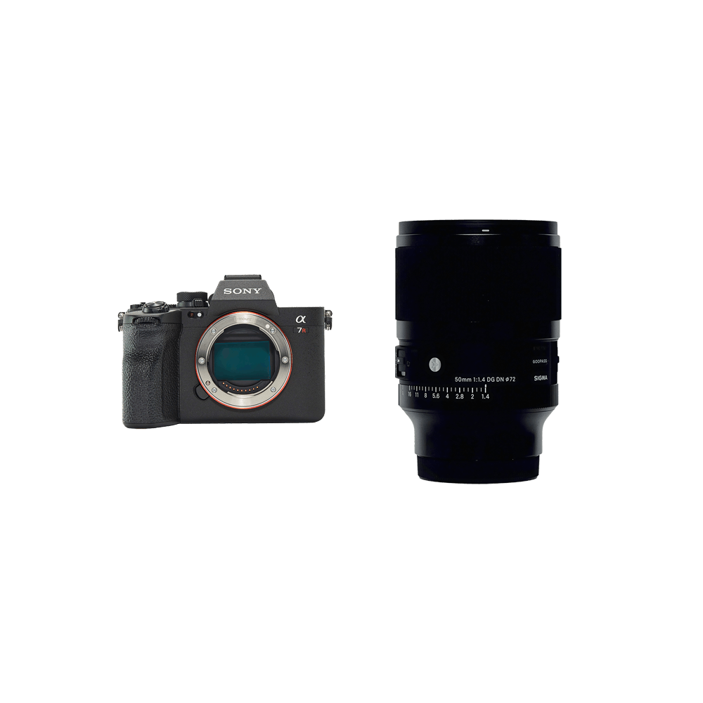 SONY α7R V & SIGMA標準単焦点レンズセット α7R V ILCE-7RM5 ボディ + 50mm F1.4 DG DN [ソニーE用]