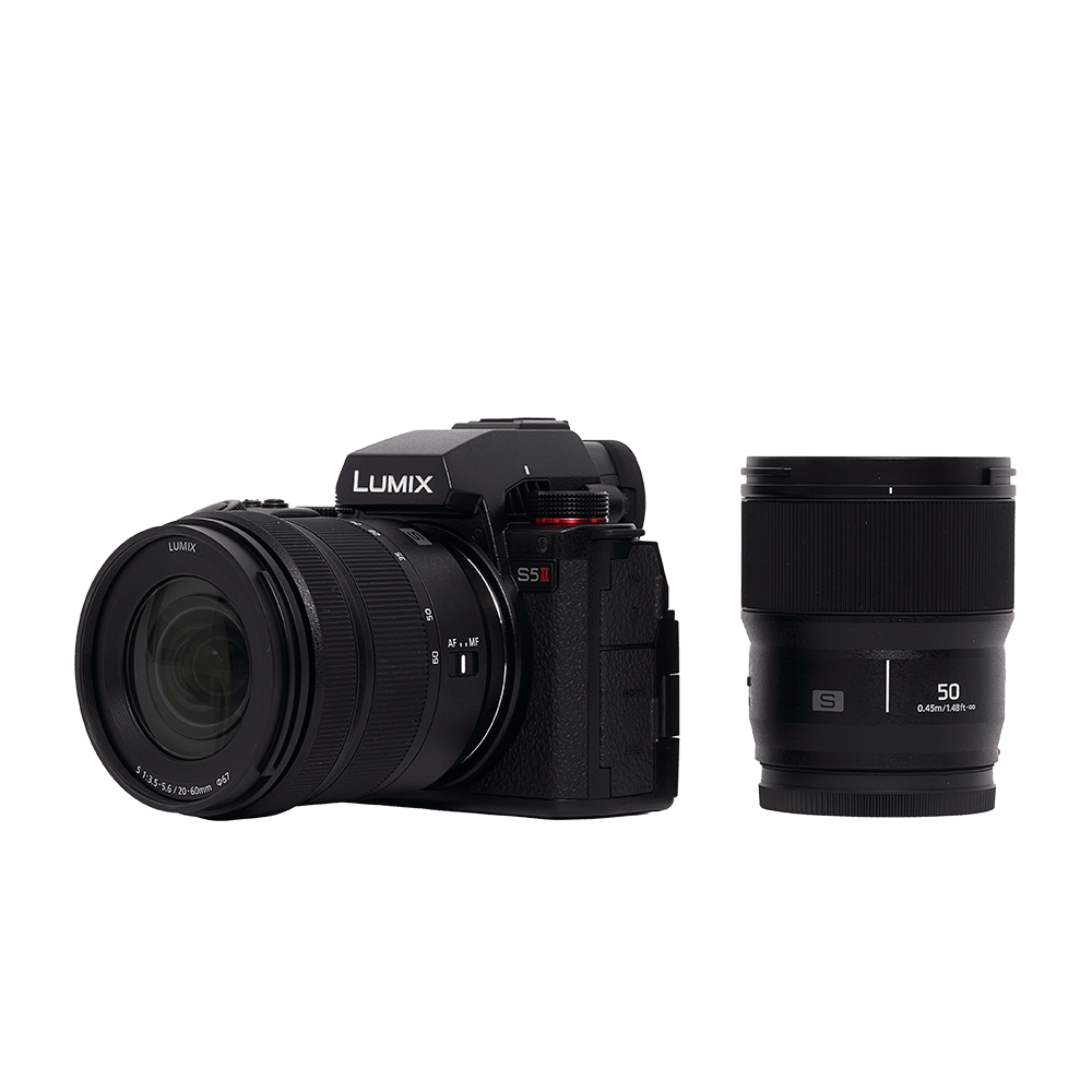 レンタル - Panasonic(パナソニック) LUMIX DC-S5M2W ダブルレンズ