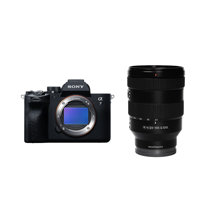 レンタル - SONY α7 IV ILCE-7M4 ボディ + FE 24-105mm F4 G OSS