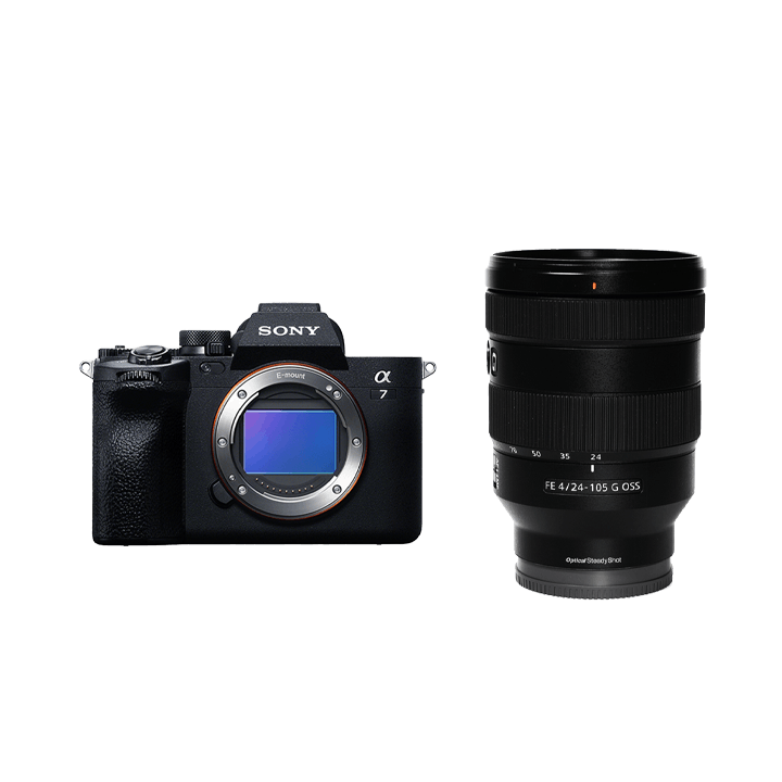 レンタル - SONY α7 IV ILCE-7M4 ボディ + FE 24-105mm F4 G OSS