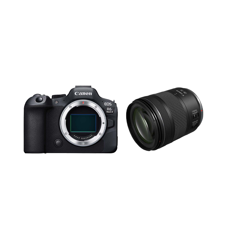 Canon EOS R6 Mark II & コンパクト大口径ズームセット EOS R6 Mark II ボディ+ RF28-70mm F2.8 IS STM