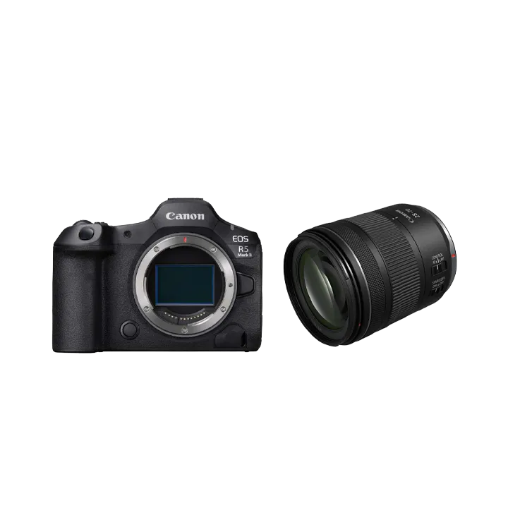 レンタル - Canon EOS R5 Mark II & コンパクト大口径ズームセット EOS