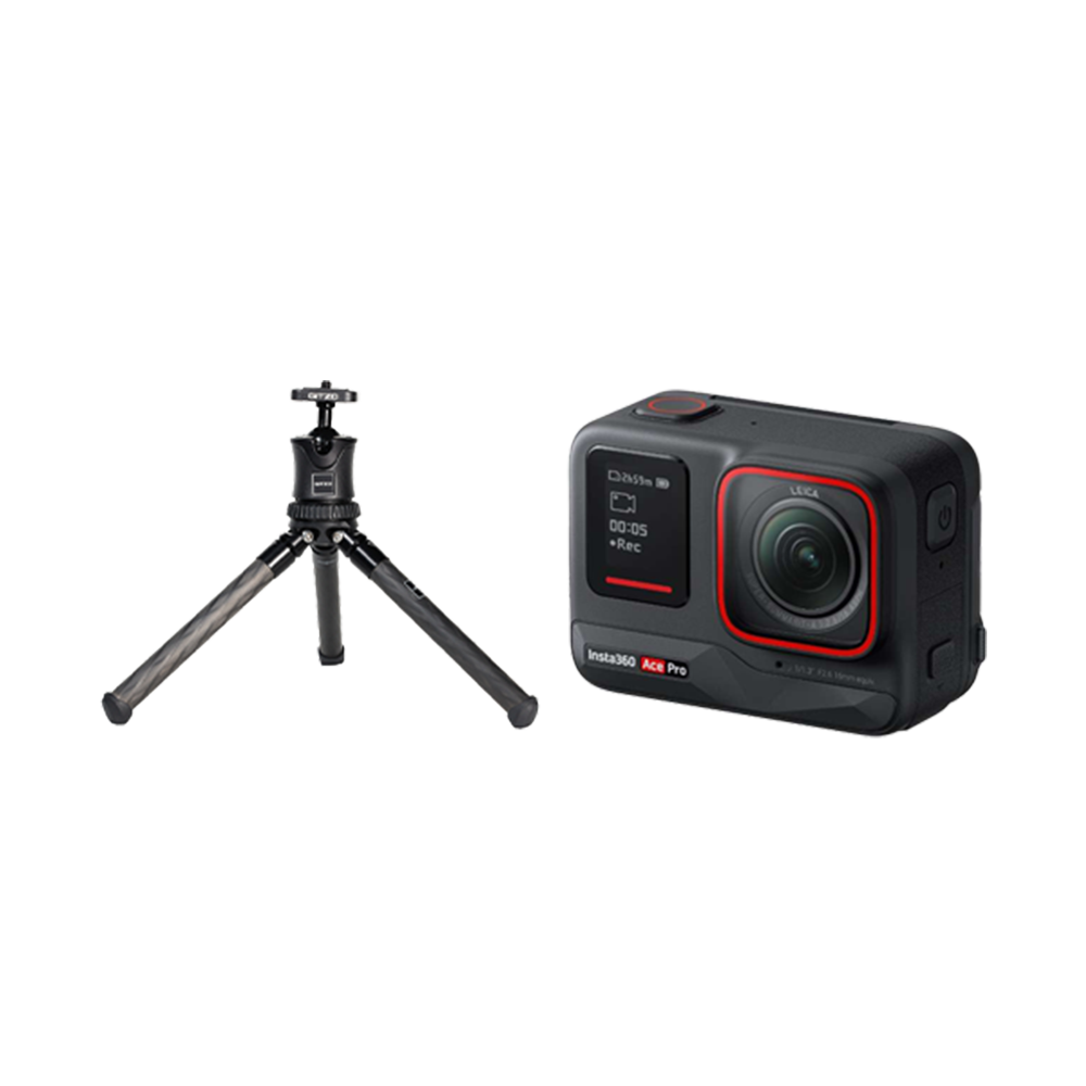 レンタル - Insta360 Ace Pro [ブラック] & ミニ三脚セット