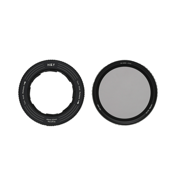 可変ND TRUE COLOR ND VARIO & 可変式ステップアップリング 46-62mm用