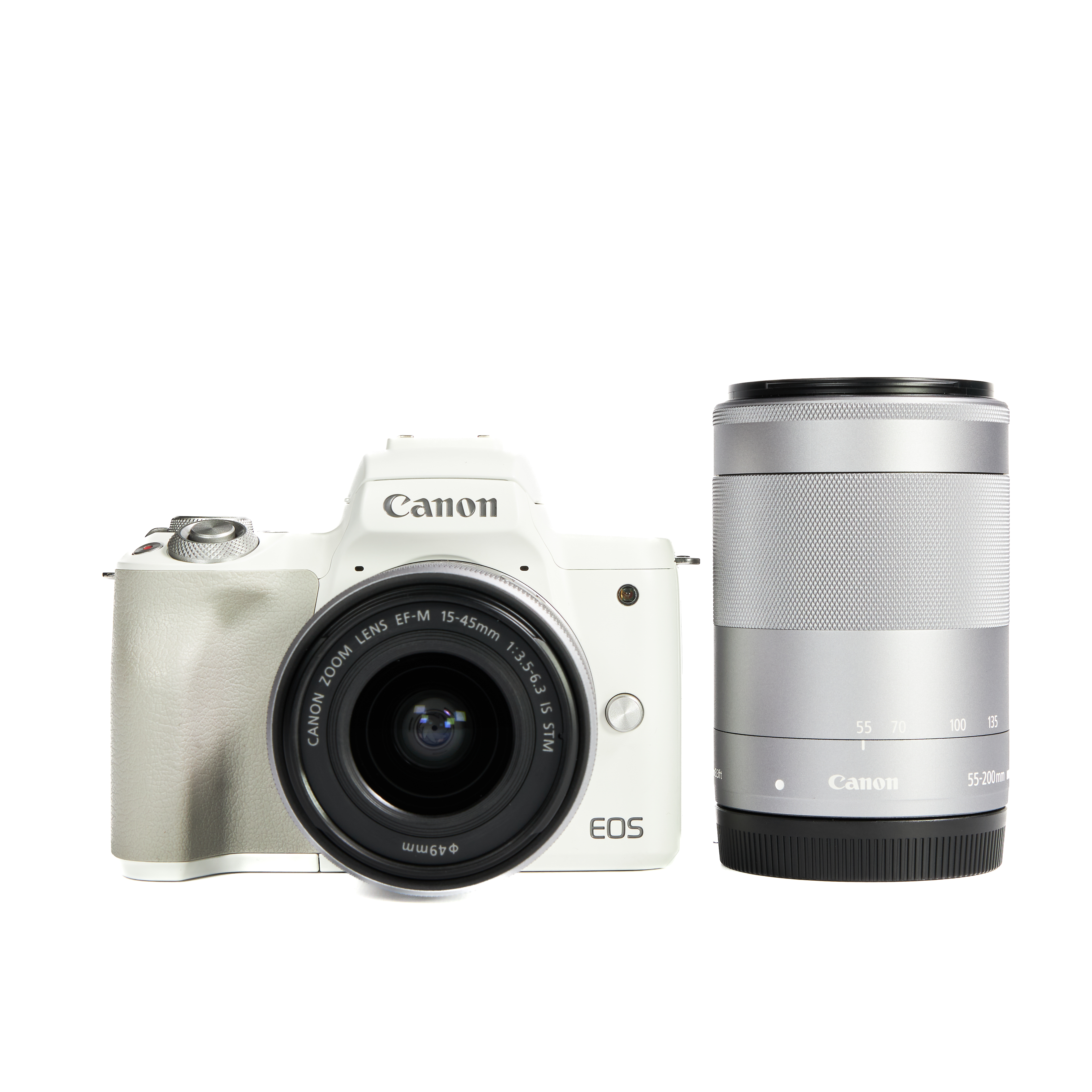 レンタル - Canon(キヤノン)EOS Kiss M2 ダブルズームキット ホワイト
