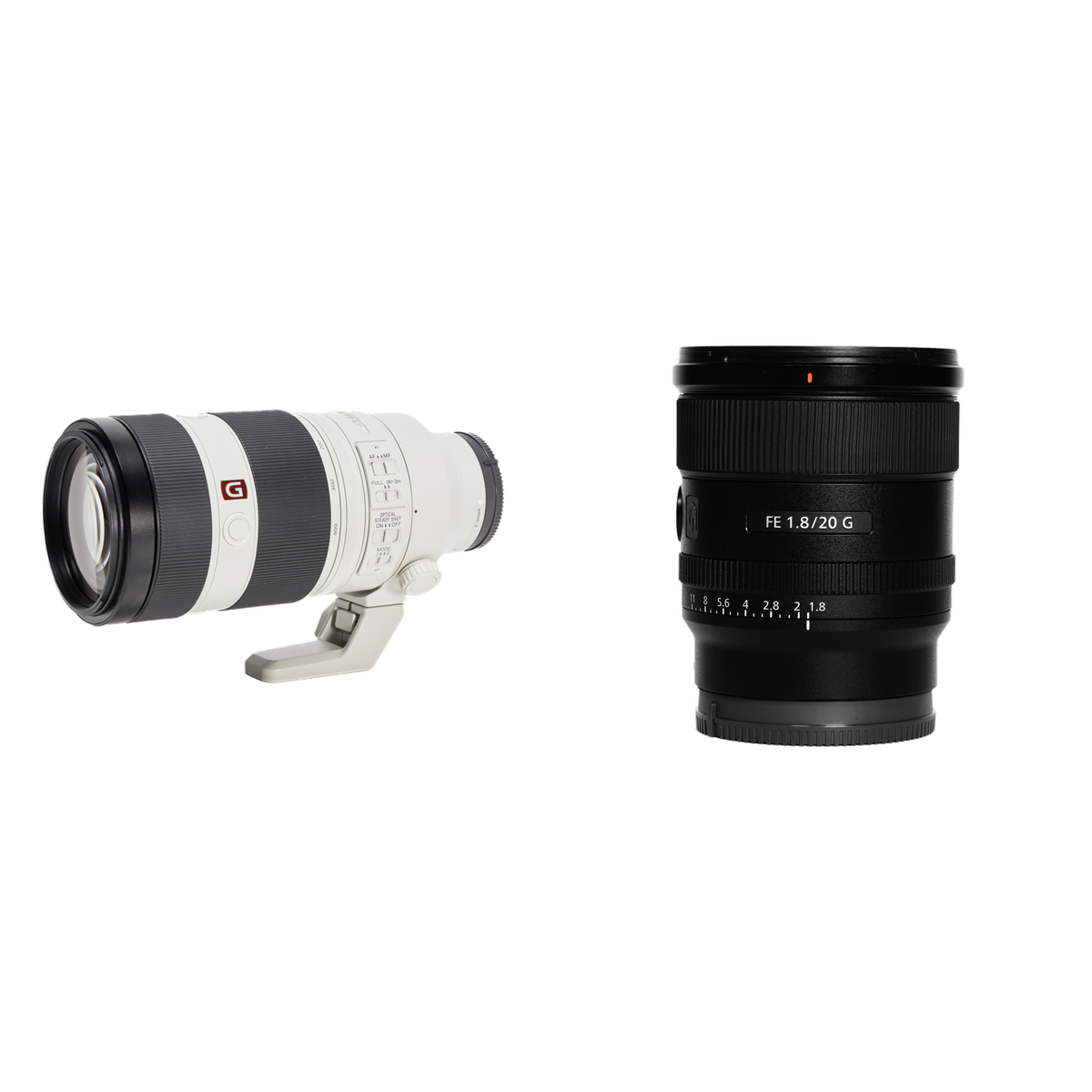 SONY 広角単焦点&望遠ズームレンズセット SEL20F18G + SEL100400GM