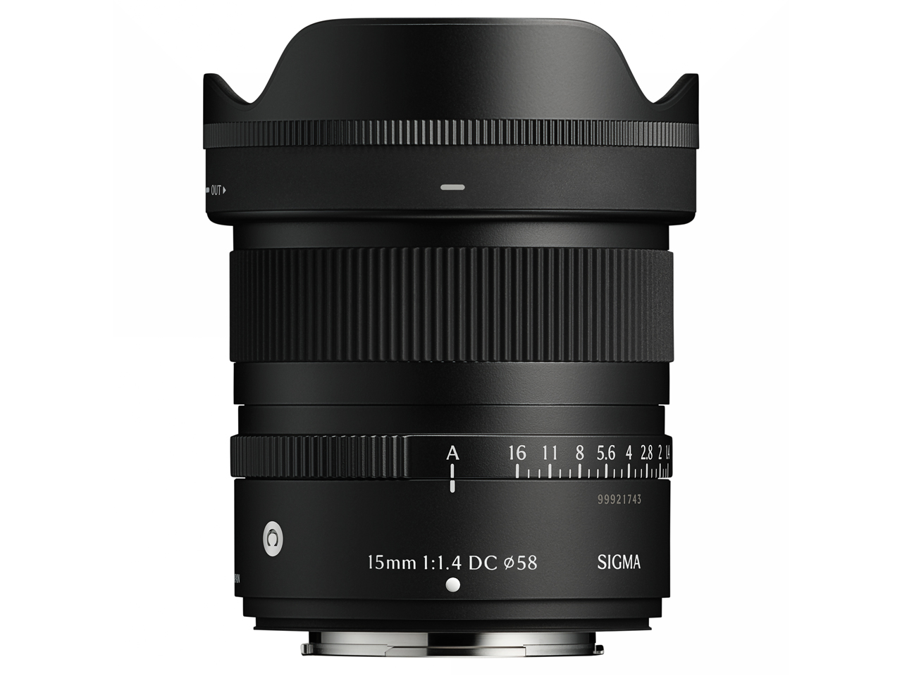 15mm F1.4 DC [フジフイルム用]
