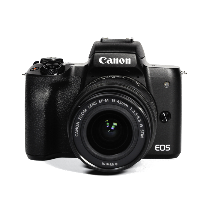 レンタル - Canon(キヤノン)EOS Kiss M2 EF-M15-45 IS STM レンズキット [ブラック] |  カメラと交換レンズのレンタルならGOOPASS（グーパス）【公式】