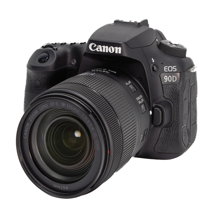 レンタル - Canon(キヤノン)EOS 90D EF-S18-135 IS USM レンズキット