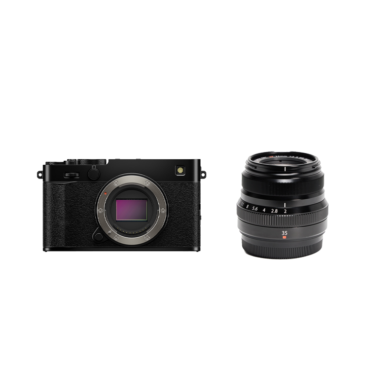 FUJIFILM X-E5 ボディ [ブラック] + XF35mmF2 R WR [ブラック]