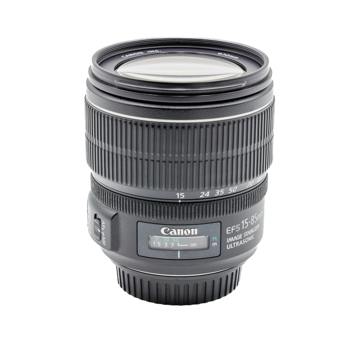 安い超激安Canon レンズ EF-S 15-85 F3.5-5.6 IS USM レンズ(ズーム)