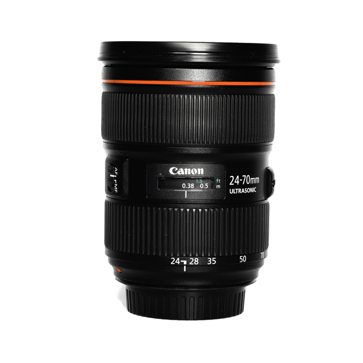 レンタル往復送料無料 Canon EF24-70mm 前日着無料1日3,300円～ F2.8L