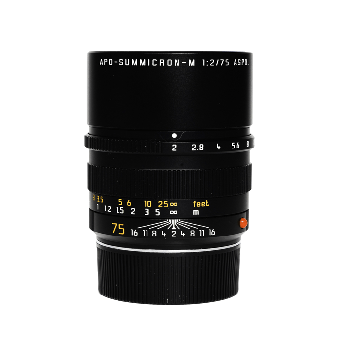 レンタル - Leica(ライカ)APO-SUMMICRON-M 75 mm f/2 ASPH | カメラと 