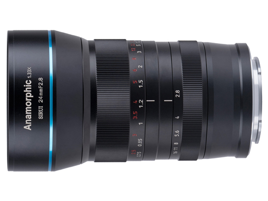 SIRUI 24mm F2.8 1.33X アナモルフィックレンズ SR24-X [フジフイルム用]