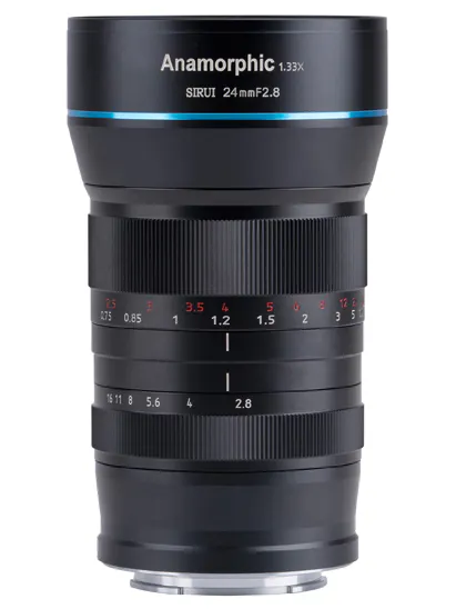 SIRUI 24mm F2.8 1.33X アナモルフィックレンズ SR24-MFT [マイクロフォーサーズ用]