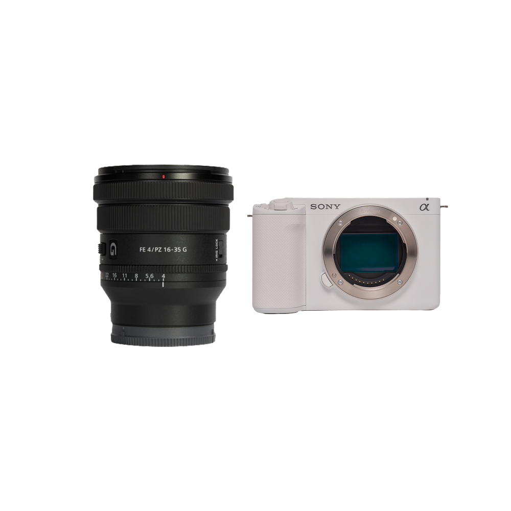 SONY ZV-E1 ボディ [ホワイト] + FE PZ 16-35mm F4 G