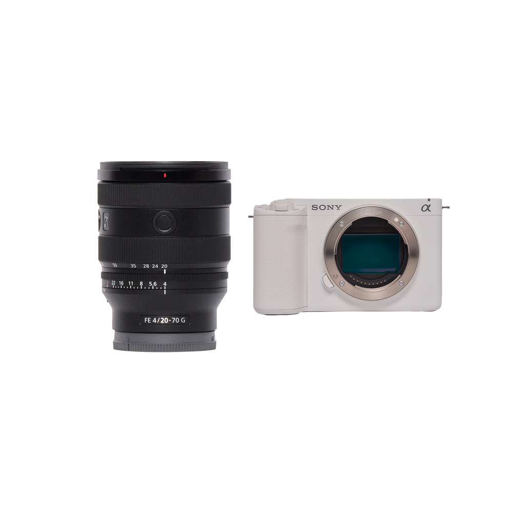SONY ZV-E1 ボディ [ホワイト] + FE 20-70mm F4 G