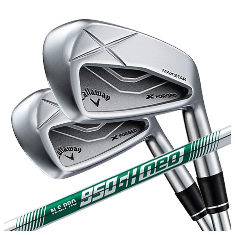 キャロウェイ X FORGED MAX STAR アイアン 5本セット N.S.PRO 950GH neo