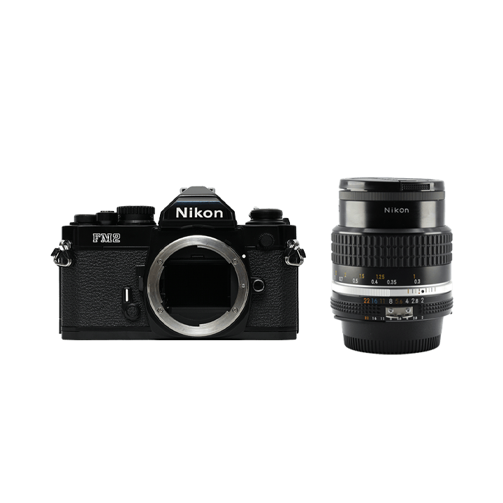 レンタル - Nikon New FM-2 ブラック + Nikon Ai Nikkor 35mm F2S