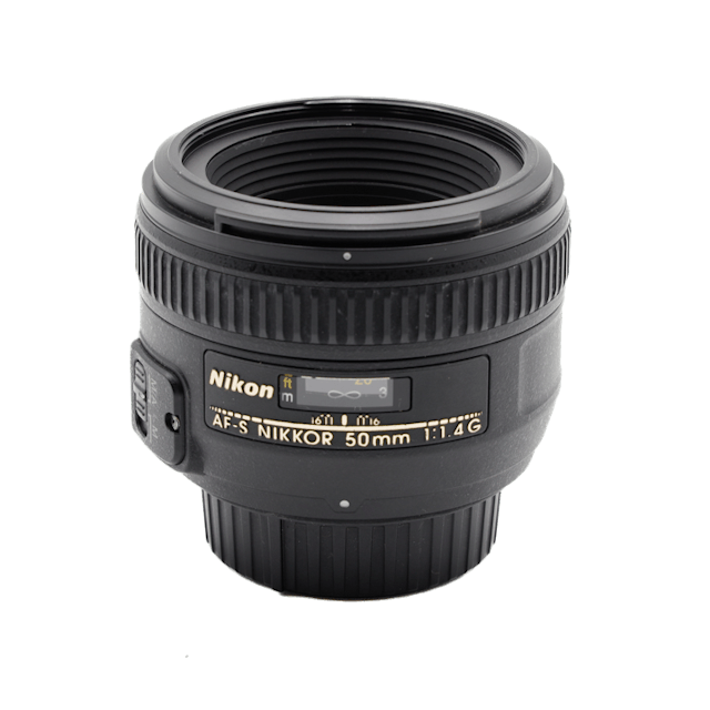 【送料無料】Nikon NIKKOR 50mm F1.4 単焦点レンズ　ジャンク