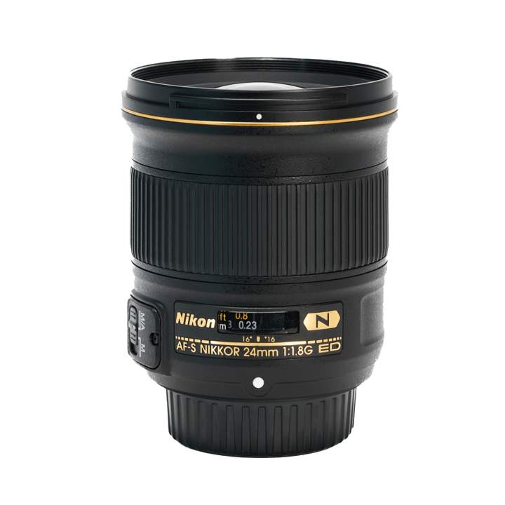 レンタル - Nikon(ニコン)AF-S NIKKOR 24mm f/1.8G ED | カメラと交換