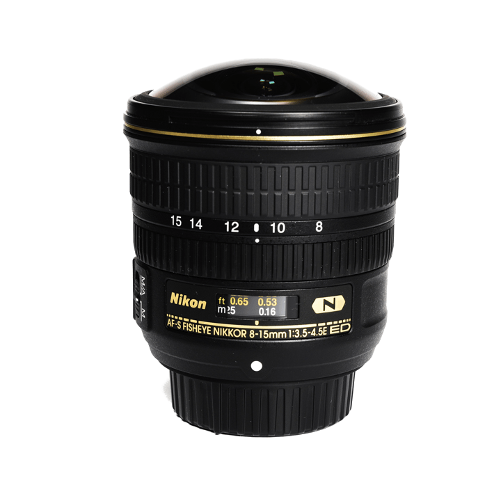 レンタル - Nikon(ニコン)AF-S Fisheye NIKKOR 8-15mm f/3.5-4.5E ED