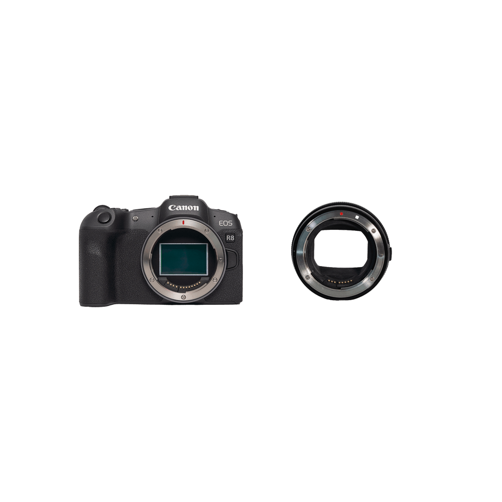 レンタル - Canon EOS R8 コントロールリング付きマウントアダプター