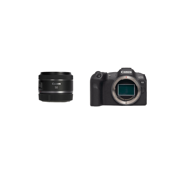 レンタル - Canon EOS R8 ＆ 標準単焦点セット EOS R8 + RF50mm F1.8