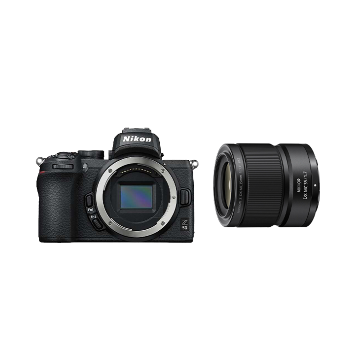 Nikon Z 50 ボディ + NIKKOR Z DX MC 35mm f/1.7
