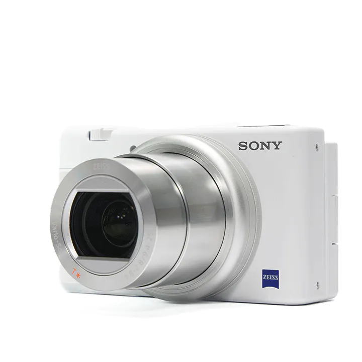 SONY ZV1 コンパクトデジタルカメラ 本体 レンタル - SONY(ソニー) VLOGCAM ZV-1 [ホワイト] | カメラと交換