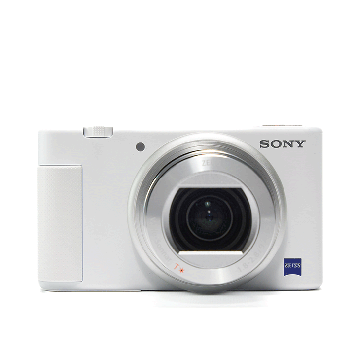 ホワイト ソニー SONY VLOGCAM ZV-1