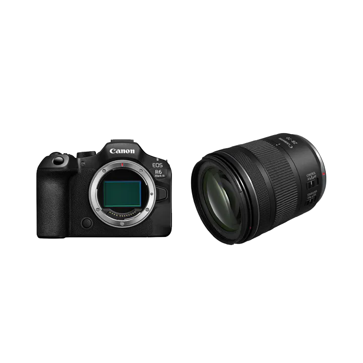 Canon EOS R6 Mark III & コンパクト大口径ズームセット EOS R6 Mark III ボディ+ RF28-70mm F2.8 IS STM