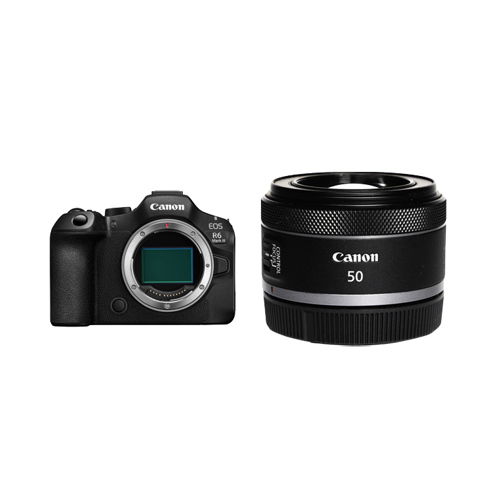 Canon EOS R6 Mark III & 標準単焦点セット EOS R6 Mark III ボディ+ RF50mm F1.8 STM