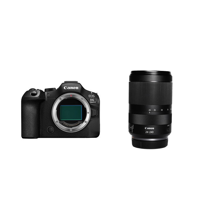 Canon EOS R6 Mark III ＆ 高倍率ズームセット EOS R6 Mark III ボディ + RF24-240mm F4-6.3 IS USM