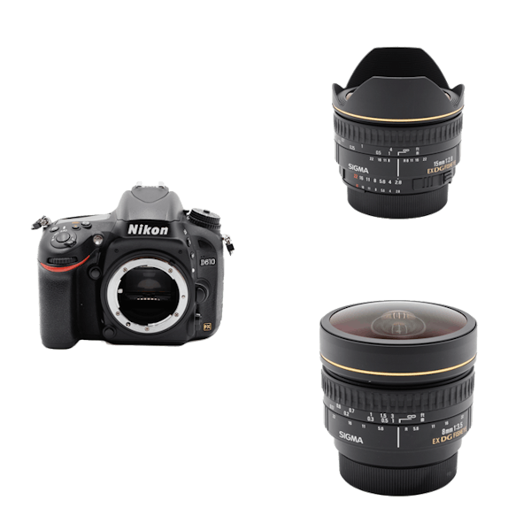 Nikon フルサイズ＆星空撮影にオススメの超広角レンズセット D610 + 8mm F3.5 EX DG + 15mm F2.8 EX DG