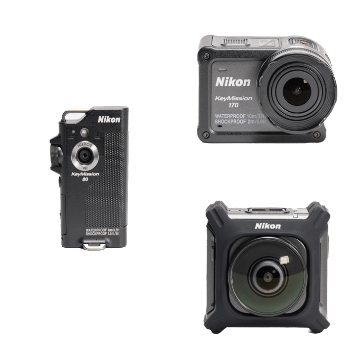 50%OFF! 中古未使用品 Nikon ニコン KeyMission用 カメラホルダー