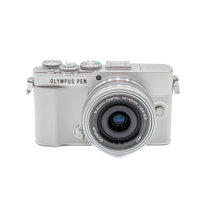 レンタル - OM SYSTEM(OLYMPUS)PEN E-P7 14-42mm EZレンズキット [ホワイト] | カメラと交換レンズ のレンタルならGOOPASS（グーパス）【公式】