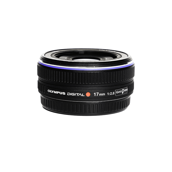 オリンパス M.ZUIKO DIGITAL 17mm F2.8 ブラック 美品 - レンズ(単焦点)