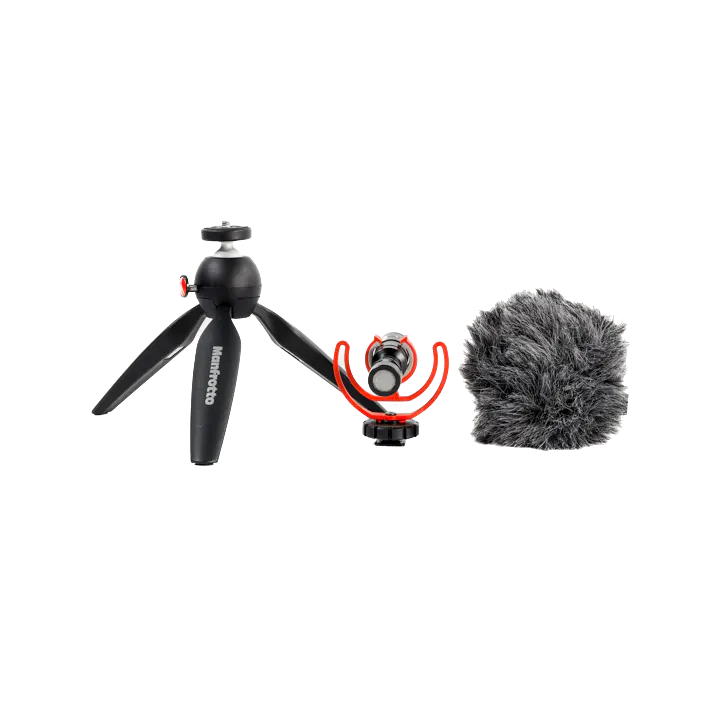 RODE VideoMicro & Manfrotto ミニ三脚 レンタル - Other(その他) 動画制作アクセサリーセット RODE