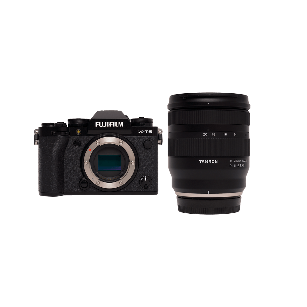 【成澤 広幸さん監修】星景撮影にオススメ！広角ズームレンズセット FUJIFILM X-T5 ボディ [ブラック] + 11-20mm F/2.8  Di III-A RXD (Model B060) [Xマウント用]