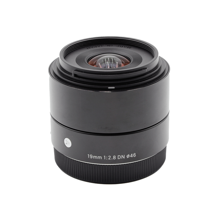 レンタル - SIGMA(シグマ)19mm F2.8 DN ブラック [ソニー用] | カメラ